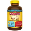 天然制造 超欧米茄-3 Burpless Fish Oil 1400 mg 软胶 w. Omega 3 1000 mg 130 Ct