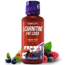 iSatori L-Carnitine 1500,Triple-Blend Liquid L Carnitine Supplement,配有乙酰胺和塔特拉特,兴奋剂自由能源,低卡路里,糖或Gluten,Keto-Friendly,混合莓火药(24架)