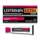 Lotrimin Ultra Ringworm Cream, Butenafine 氢氯化物 1%,大多数Ringworm的抗虫有效处理,1.1 Ounce(30克)