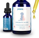 PranaPets 狗和猫的豁免混合补充 {自然帮助猫类中的Relieve Fatigue 和弱小 {促进增加能量,正常的Appetite 和 Imune 支持}