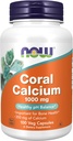Now 珊瑚钙1000mg, 100 Capsules (2包)