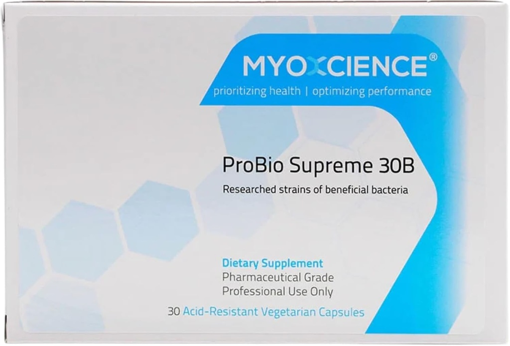 MYOXCIENCE ProBio Supreme (30亿CFU) | 30个蔬菜卡普尔