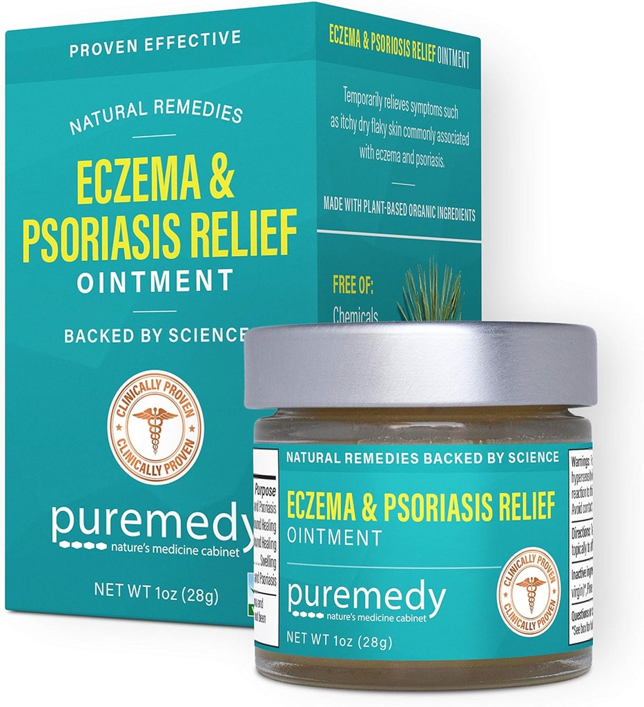 Puremedy Eczema & Psorias 救济膏 天然盐酸盐和再生盐