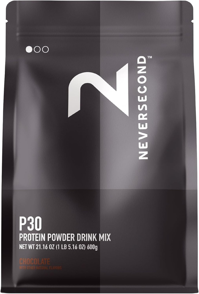 Never Second P30 Recovery Drink Mix, 高性能蛋白和基本氨基酸 Never2 Mix for Marathon Recovery & Support(600g 15-Serviging Pack) 马拉松恢复与支持(600g 15-Serviging Pack)