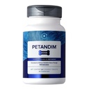 Petandim Dog 维生素(30块可切片)、抗氧化剂减少氧化应激剂、狗联合补充剂、皮肤和煤补充剂、Omega-3 & Colagen 狗、鸡+培根火焰