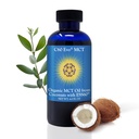 来自椰子的MCT Oil,配有C60ESS60, 免疫支持,抗氧化剂的睡眠援助丰富,灵活性和联合支持补充,促进MCT 健康,促进能源刺激(4 oz)