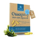 Testa Omega-3 补编 - Vegan 基于Omega 3 DHA EPA 来自藻类 - Omega 3脂肪酸 - 支持心脏,大脑和联合健康 - 塑料负性,RTG,和Kosher - 两个月供应