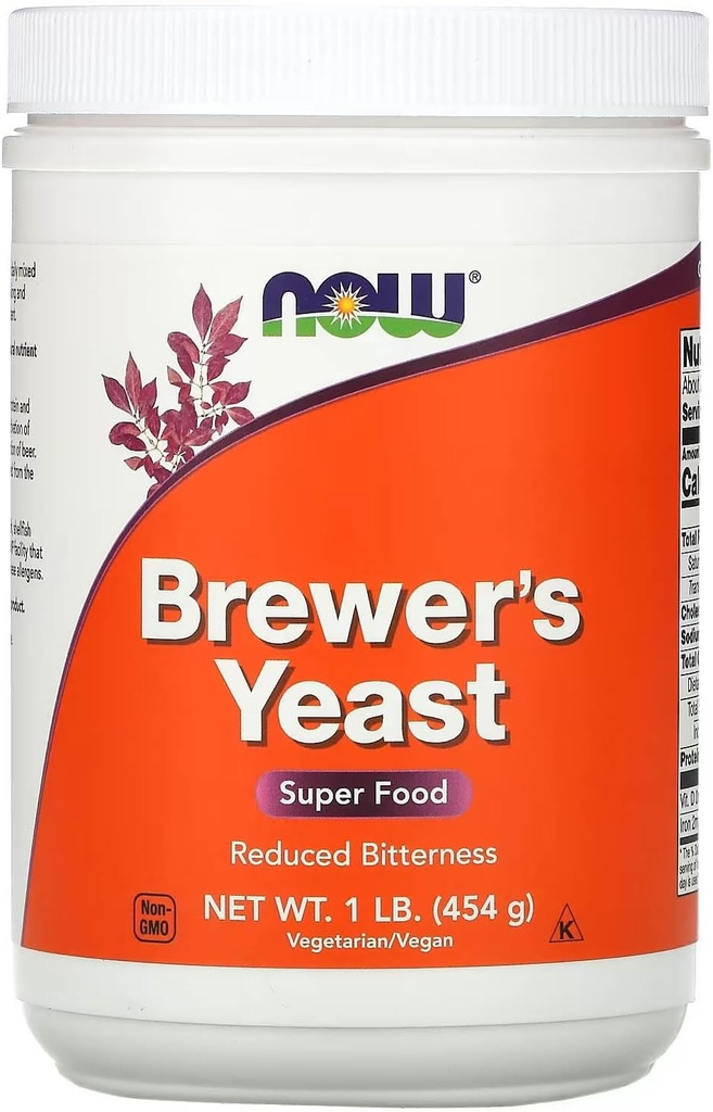 Now Brewer's Yeast, 1-pound (Pack of 2) (英语).