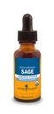 Herb Pharm 经认证的用于精神清晰性支持的有机Sage液体提取 - 1 Ounce