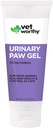 食用白葡萄糖(Vet Worthy Urinary Paw Gel for Cats) - 支持健康尿道切除术的猫类补充剂和血浆健康 - Feline 补充剂 Cranberry 提取剂 L-Lysine and Vitamin C - Salmon Flavor, 3oz
