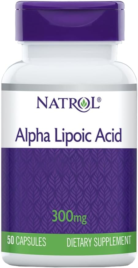 Natrol Alpha Lipoic Acid 300mg Capsules, 50 Counters (Pack of 3) 酸盐 酸盐 酸液 酸液 酸液 酸液 酸液 酸液 300mg Capsules, 50 counts (Pack of 3)