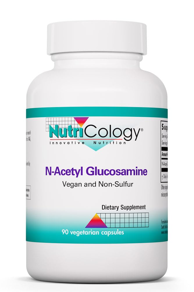 营养学小组 N-乙酰D-Glucosamine 500mg - NAG 补充、联合支持、Glucosamine 硫酸盐、联合健康公式、运动激活器、Vegan、非硫化物、植物卡普尔-90