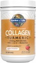 生活花园 多源Collagen Peptides + Turmeric Powder - Apple Cinnamon, 20 services, 用于女性男子联赛运动,水解Collagen蛋白粉补充剂