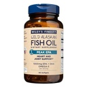 Wiley's Finest Wild Allaskan Fish Peak EPA - 三强峰 EPA & DHA 补编 - 1000mg Fish Oil - Omega - 3s 联合健康支持 - 90 Softgels (90 services)