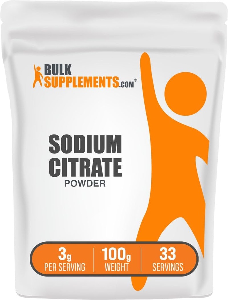 Bulk Assupports.com 酸盐粉 - 酸盐食品品级,乳化剂,Flavor增强剂 - Gluten Free,每服3g,100g(3.5 oz)(包1)