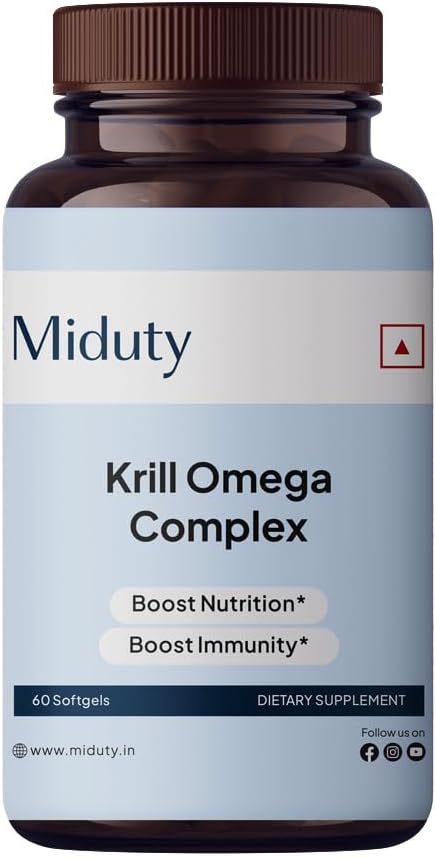 Krill Oil - 野生沙门 - Omega 3 Krill Oil - Astaxanthin - EPA & DHA - 60 软胶