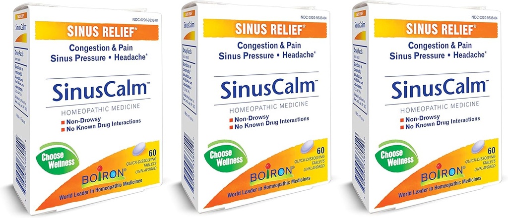 Boiron - Sinus Calm Sinus Relief - 1 每班60塔布