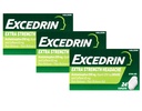 Excedrin Extrastrong - 24个卡片,包装3个