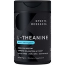运动研究L-Theanine 200mg 与有机椰油 → Suntheanine 补充 聚焦,放松和警觉 → 双强,非GMO和Gluten Free