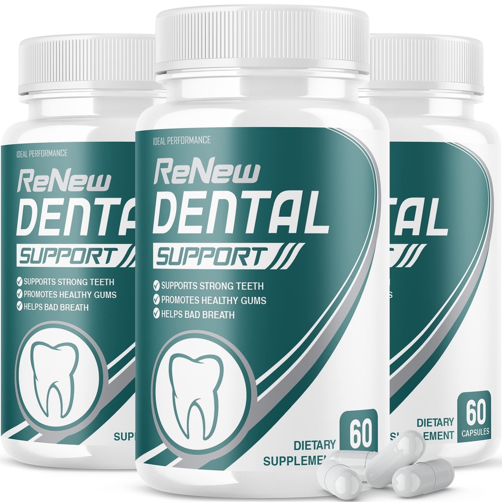 EDIOL PERFORMANCE( 3 包) 更新牙科辅助药剂 清洁剂( 180 capsules)