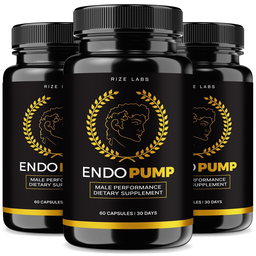 rize 实验室 - EndoPump Capsules Support Supports, 男性性能高级公式, 提供能量泵和外力(180 Capsules)
