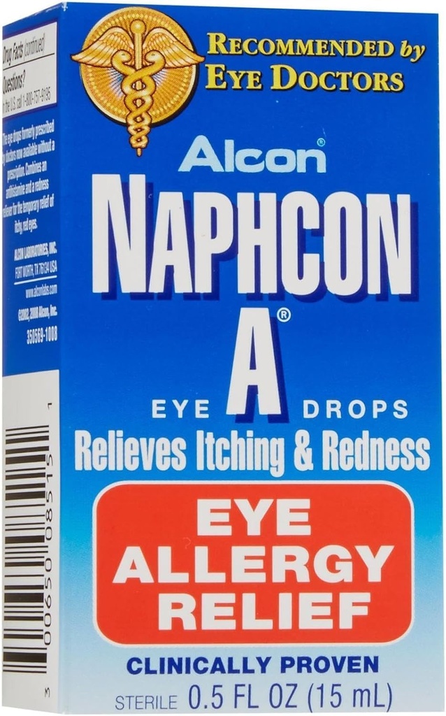 Naphcon-A眼滴 - 15毫升