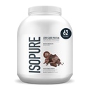 同位素低卡布 100%纯Whey 隔离蛋白粉,无乳糖,无葡萄糖,有维生素,荷兰巧克力,25g蛋白Per service, 4.5 Lbs, 62 services (Package May Vary)
