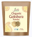 Jiva Organics Gokshura Powder 7 Ounce Bag - 非GMO,纯净,全光谱Tribulus - 印度起源