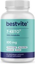 BestVITE 7-Keto 100mg DHEA(60个蔬菜卡普勒斯) - 无 Stearates