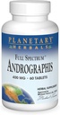行星草本植物全谱 Andrographis 400mg - Ayurvedic Herb - 60片