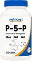 营养成本P5P 维生素B6 补充50mg, 240 capsules (Pyridoxal-5-Phosphate) - 蔬菜友好型,非GMO型, Gluten Free型