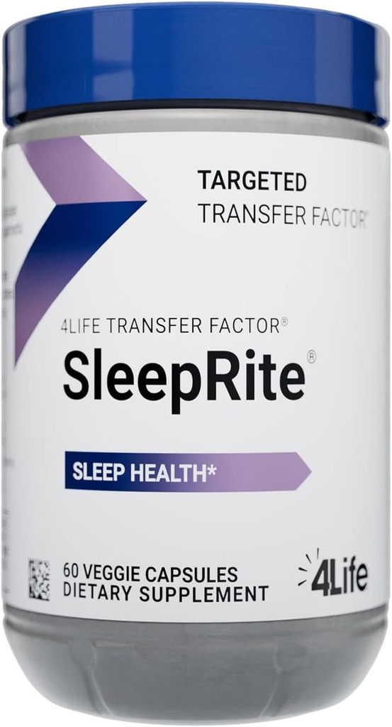 4Life Transfer Factorm SleepRite - 全自然免疫和睡眠支持与GABA和melatonin - 60 Capsules