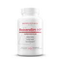 由Mark Houston博士设计的生物研究ResveraSirt HP、Trans Resveratrol、Quercetin、增加Sirtuin活动、心血管支持、心脏动力、血管支持、120 Capsules