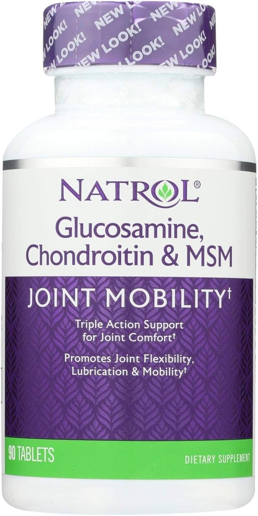 Natrol Glucosamine Chondroitin 和 MSM - 90块平板