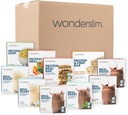 Wonderslim 2 Week体重损失食品包 — 70 准备用餐减肥食品,预装餐具,供男性和女性食用,为长期成功构建结构