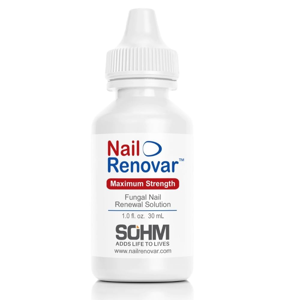 Toenail Fungus治疗外力 - FDA-Compliant,Made in USA-Toe Nail Fungus治疗外力,涂色或Brittle Nails - Nail Care Fl Oz 1.0(30毫升)