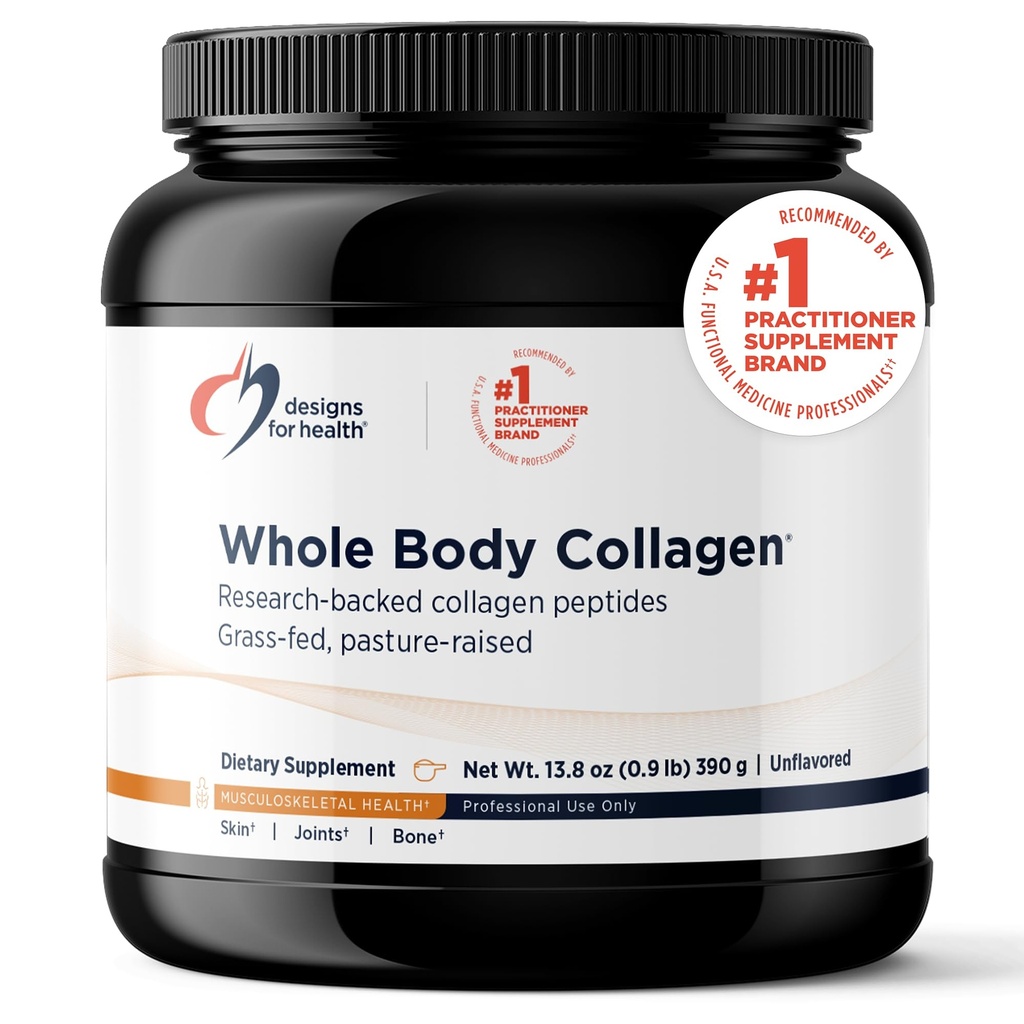 健康全体Collagen粉剂的设计 -- -- 皮肤水解Collagen Peptides粉剂、联合+骨质健康 -- -- Fortigel、Fortibone & Verisol Collagen供妇女和男子使用,不受欢迎(30次服务)