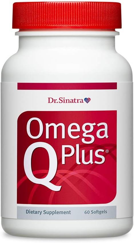 Sinatra Omega Q Plus – Omega-3和CoQ10博士用50毫克的CoQ10提供每日心脏健康支持,并提供抗氧化剂(60个软胶)