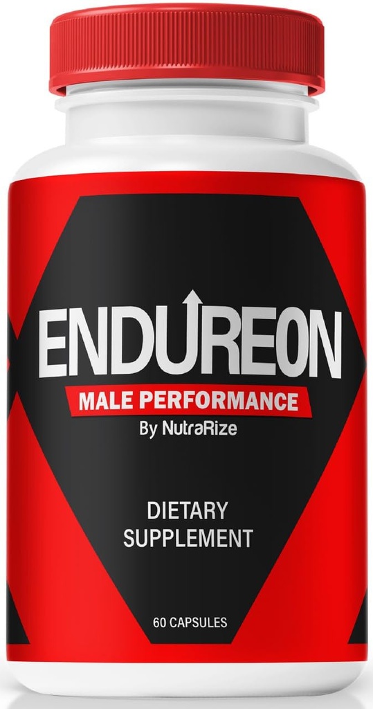 NutraRize Endureon Pills – 官方Endureon Pro公式,配有天然成份帮助支持能源,Stamina,以及日常信心,易取药(60 Capsules)