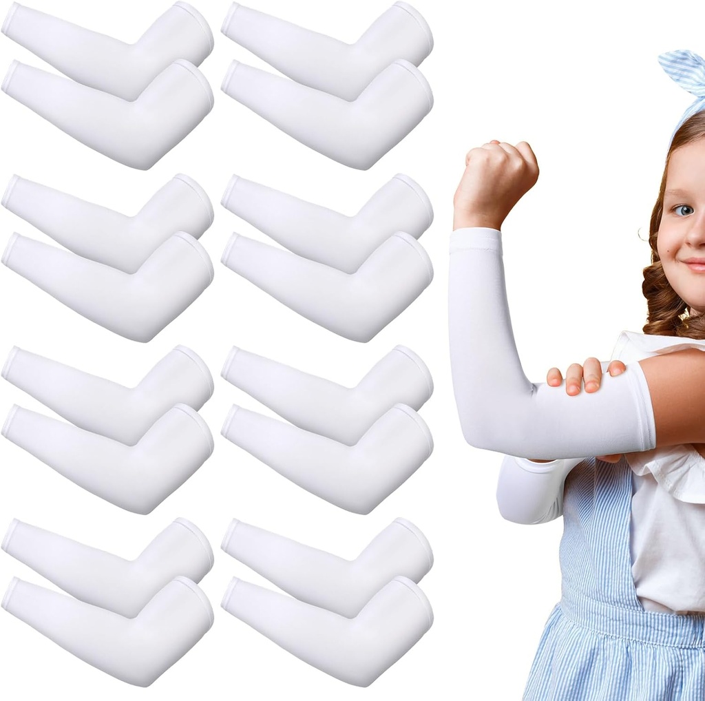 Eurzom 8 Pairs Eczema Sleeve for Kids Toddler Elastic Arm Sleeves Soft and does not hurt the Skin UV Protection 互联网档案馆的存檔,存档日期2013-10-22. 爱奇艺出版社.
