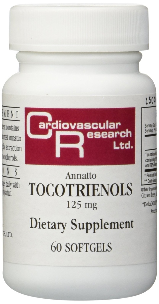 生态公式——Annatto Tocotrienols 125 mg 60胶 [健康和美
