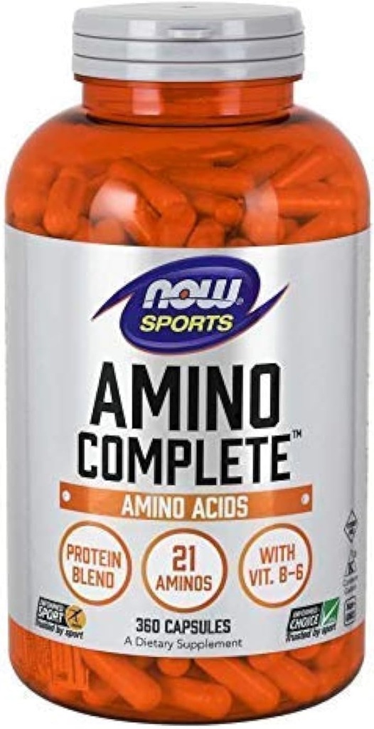 Now Foods Amino Complete, 360 Counter (Pack of 2) 食品氨基完成, 360 Counter (Pack of 2)