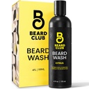 熊熊俱乐部 Citrus Beard & Face Wash – All-in-one cleanser, Softens & Nourishes Facial Hair, 水合物 & Cleans Skin, Paraben & Sulfate - Free(无硫酸盐)