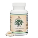 Kanna 抽取补充(Sceletium Tortuosum) - 50 mg Per Capsules, 120 counts - 心灵放松与和平(Min 4% Total Alkaloids) Non-GMO, Gluten Free, Vegan Safe by Double Wood(双木)