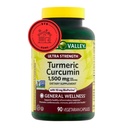 Spring Valley Turmeric Supplement QQ Turmeric Curcumin Supplement 超强1500 mg,90 Counter + STS 粘贴剂.