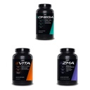 JYM 补充科学 Omega JYM 鱼油 + Vita JYM 运动 多维塔明和矿物支持 ZMA