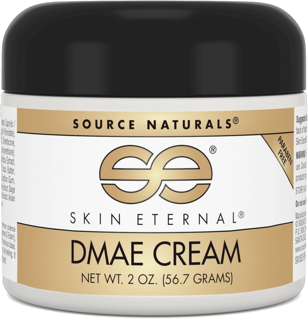 来源:自然皮肤永恒 DMAE Cream, Paraben Free - 2 oz