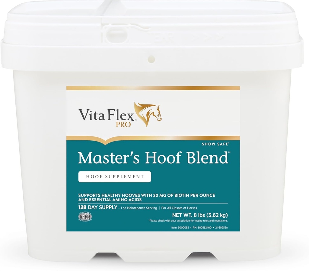 Farnam Vita Flex大师的Hoof Blend蹄体健康配方,128天供应,8磅