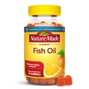自然制造鱼油 Omega 3 Gummys,Omega 3 Fish Oef 补充品,健康心脏支持,90 Gummys,45天供应