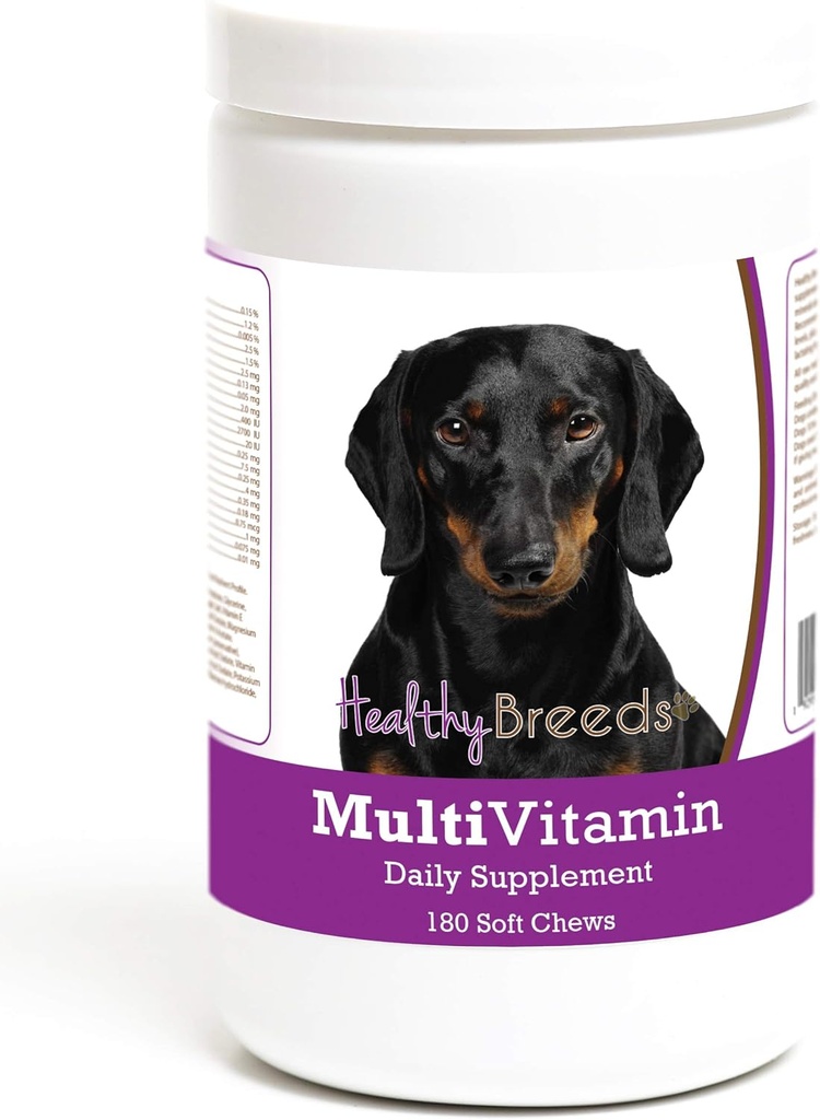健康育种 Dachshund 多维塔明软菜 狗180 计数
